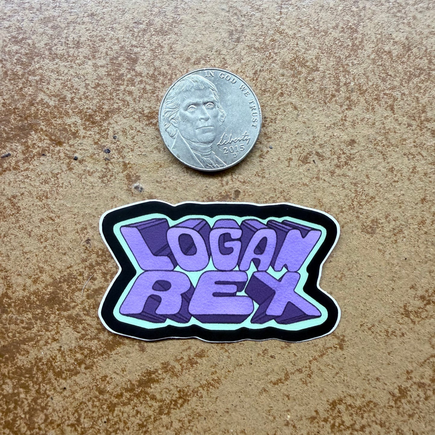 Logo sticker