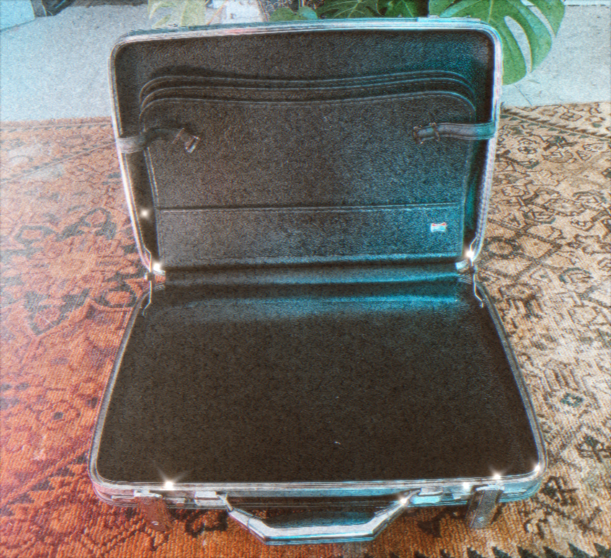 'gotta bolt' weekender suitcase (one of one)